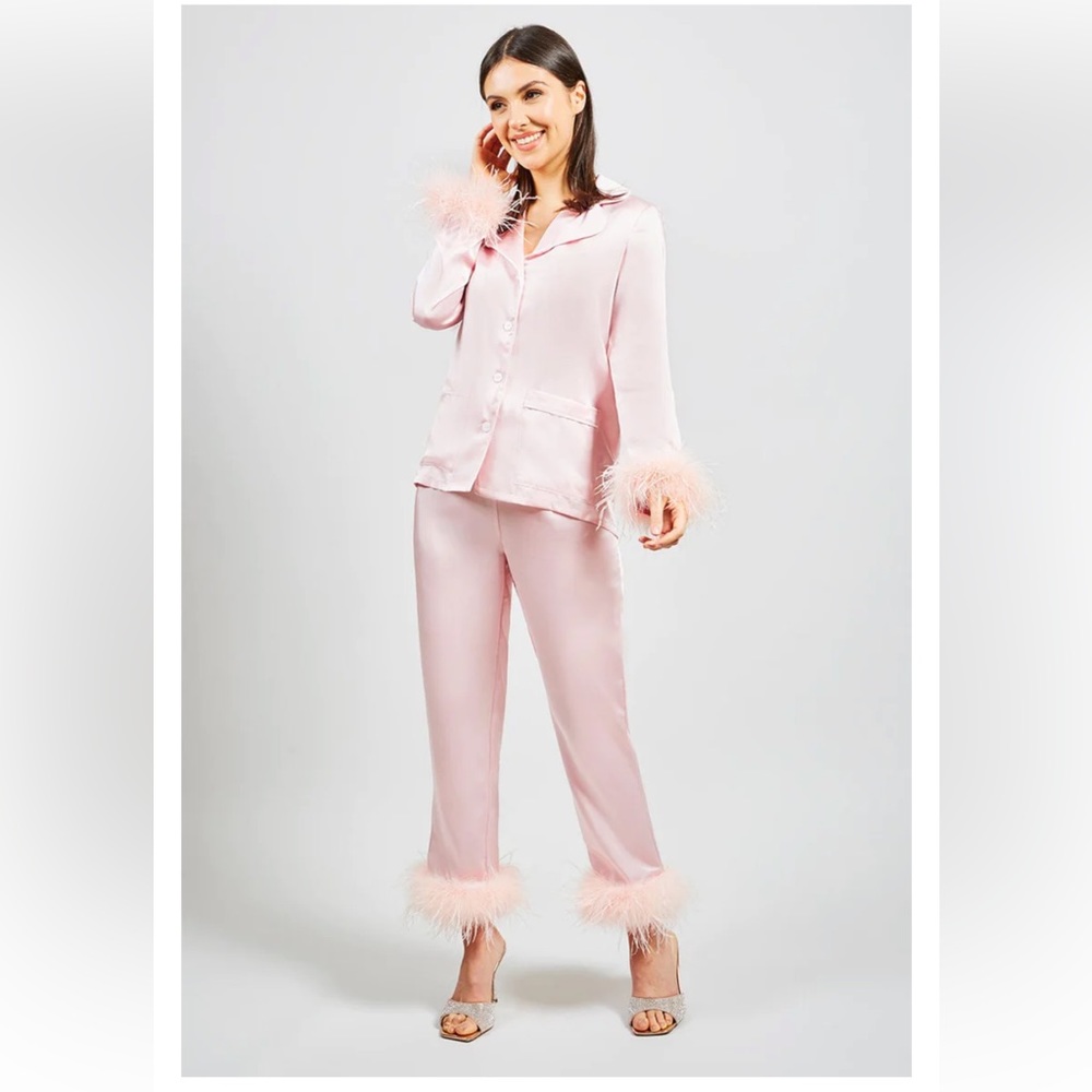 Nadine Merabi Darcie Pink Pajamas